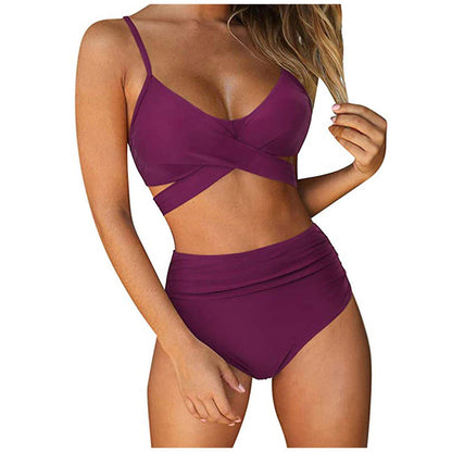 Sexy Women High Waist Summer Beach Bikini-STYLEGOING