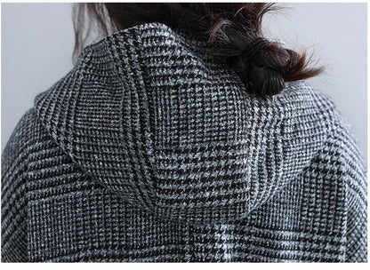 Casual Woolen Plus Sizes Women Overcoats