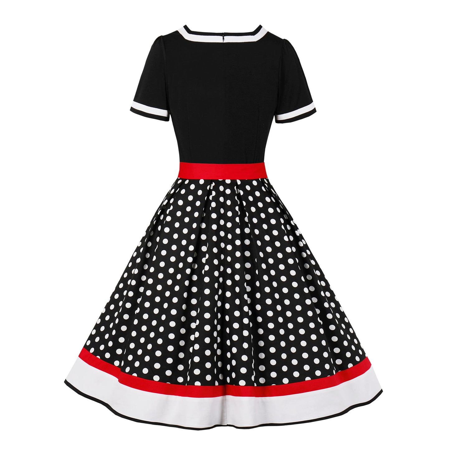 Retro Floral Print Ball Dresses
