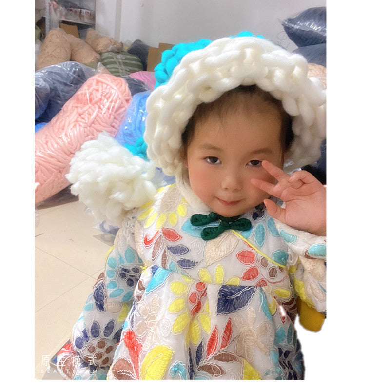 Merry Christmas Parent-kids Crochet Hats