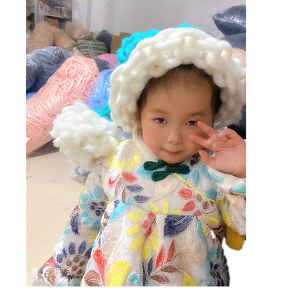 Merry Christmas Parent-kids Crochet Hats
