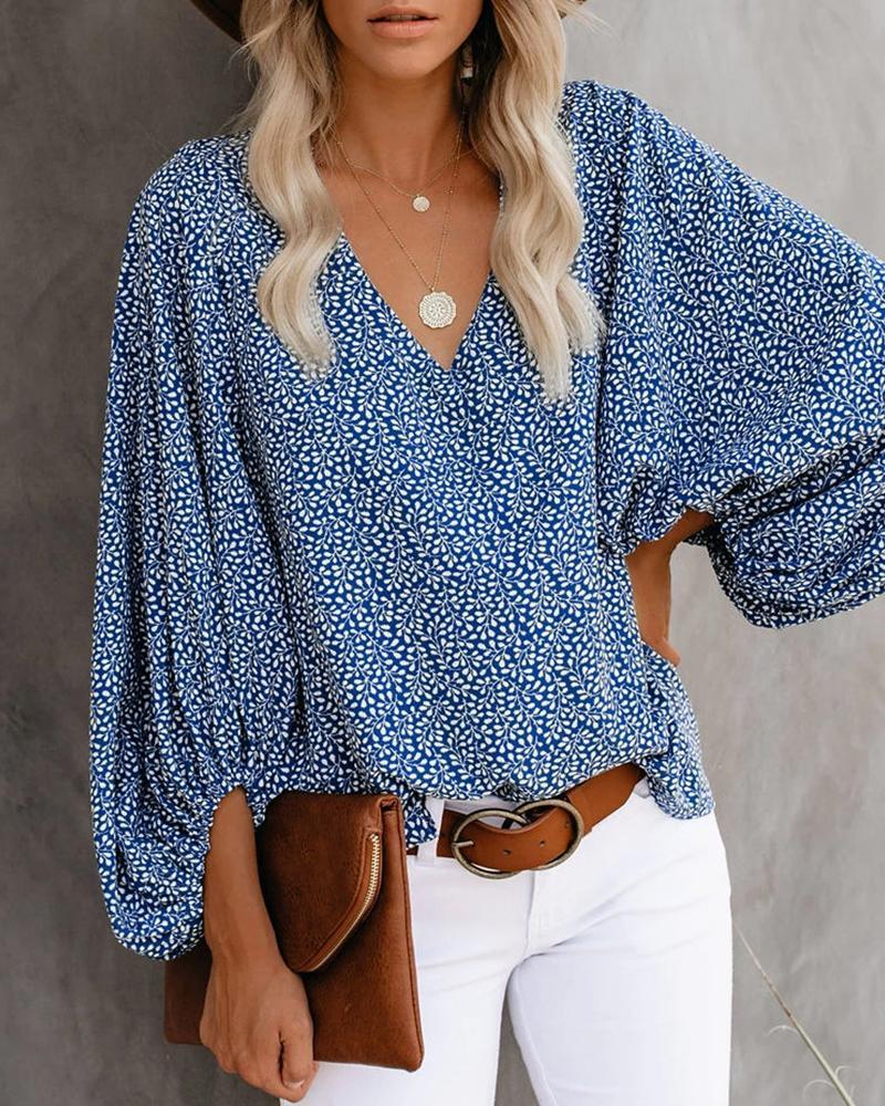 Women V Neck Shirts Blouses Tops-STYLEGOING