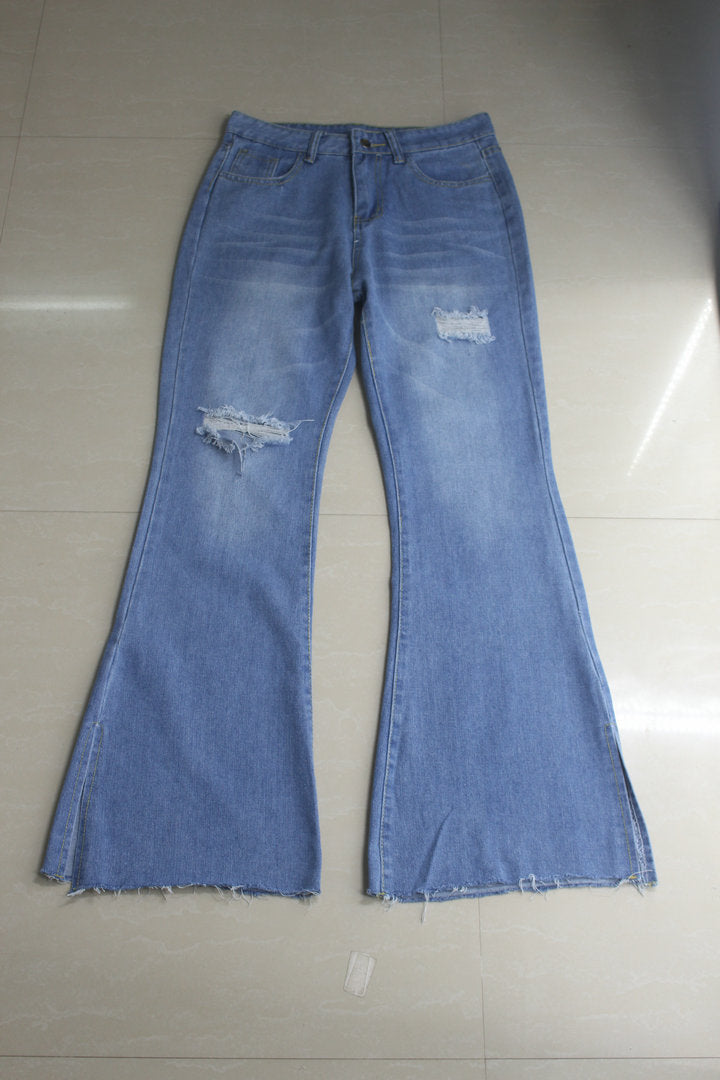 Casual Straight Women Autumn Jeans
