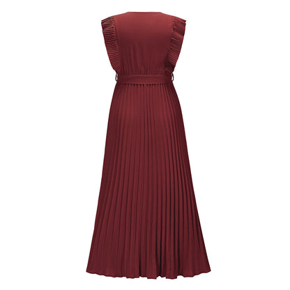 Casual Chiffon Sleeveless Women Long Maxi Dresses
