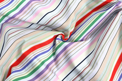Vintage Rainbow Designed Women Fall Dresses
