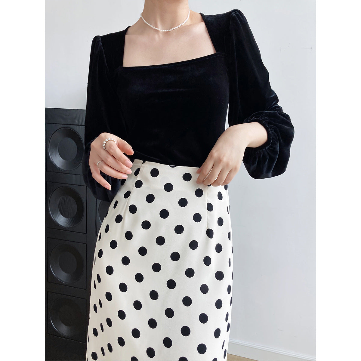 Elegant Square Neck Women Pullover Shirts