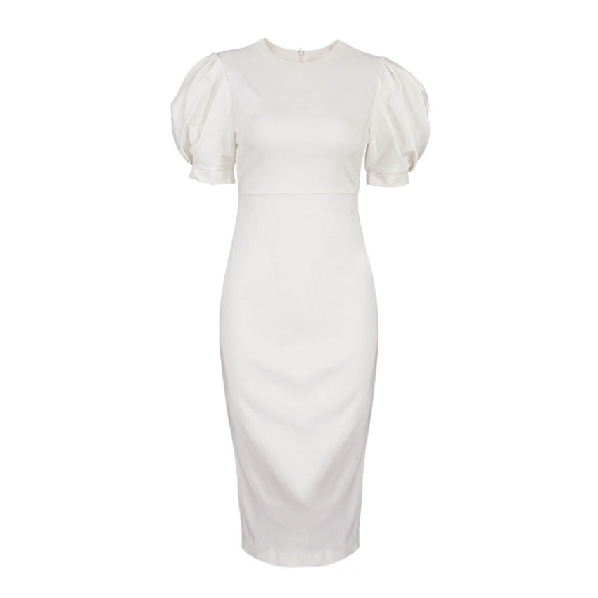 Elegant High Waist Sheath Dresses