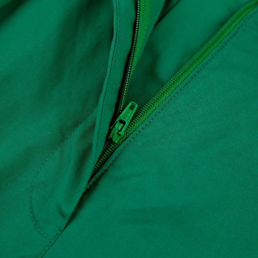 Sexy Summer Cotton Green Crop Tops and Pants Sets