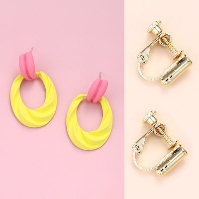 Fashion Women Round Shaped Earrings for Women