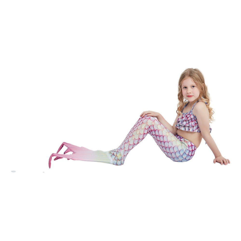 Gorgeous Three Pieces Mermaid Style Swimsuits