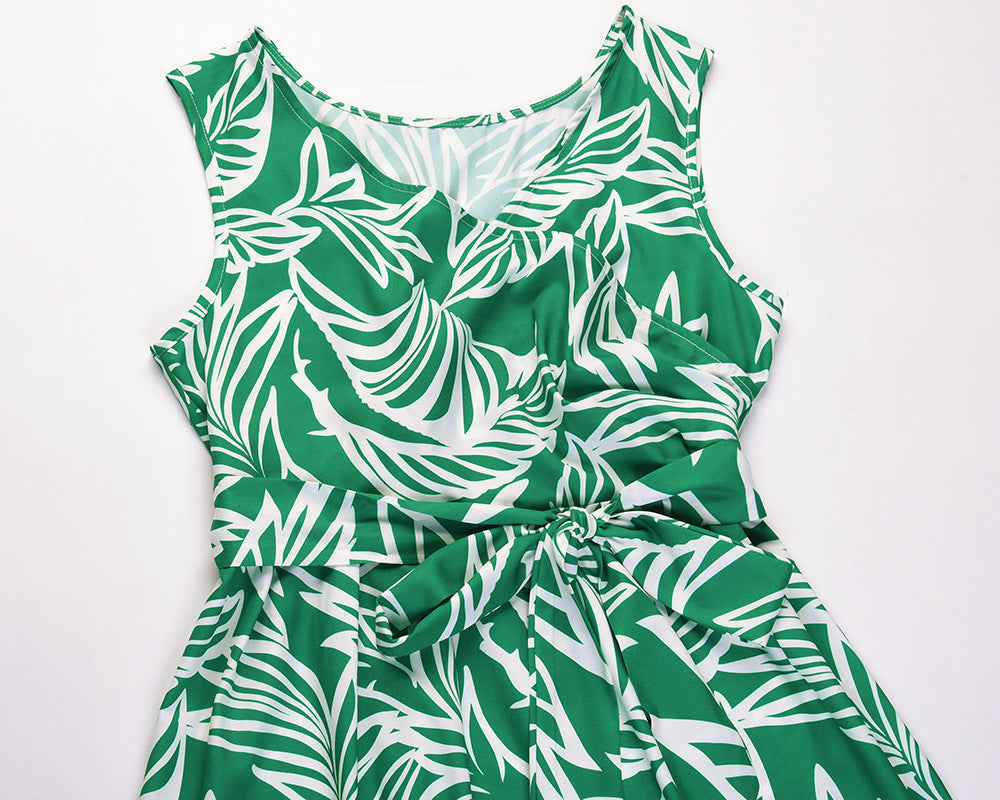 Women High Waist Summer Sundresses