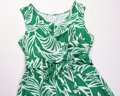 Women High Waist Summer Sundresses