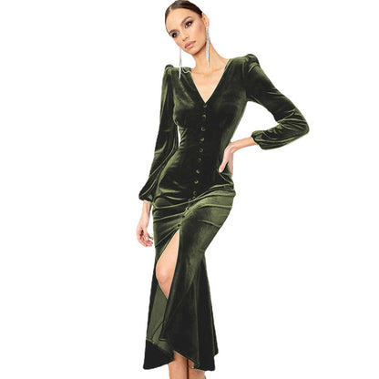 Elegant Fall Long Dresses for Women