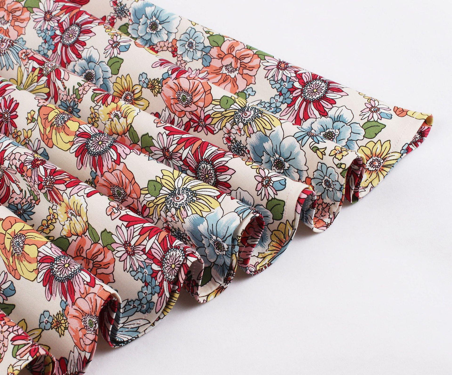 Summer Butterfly Print Short Dresses-STYLEGOING