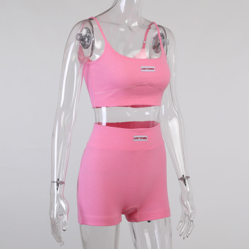 Sexy Fashion Crop Tops and Shorts