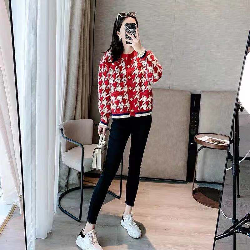 Vintage Knitted Short Cardigans for Women