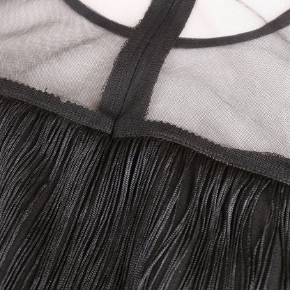Women Tassels Plus Sizes Party Dresses