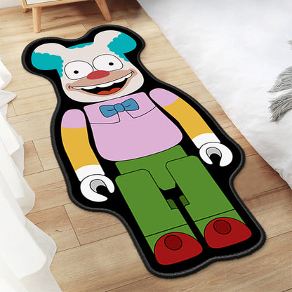 Creative Gloomy Bear Design Living Room Mats