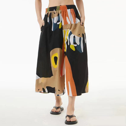 Fashion Colorful High Waist Summer Women Pants
