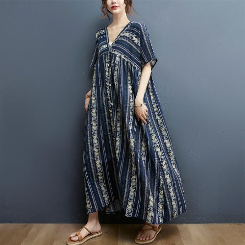 Summer Plus Sizes Long Cozy Dresses
