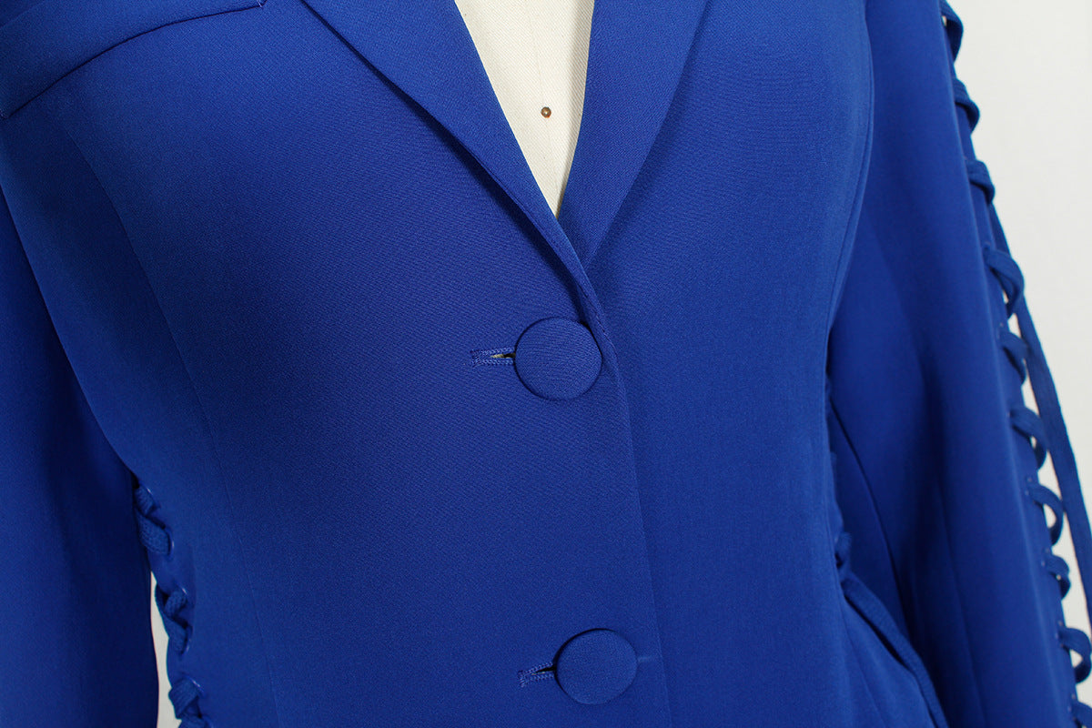 Designed Fall Long Blazers for Women