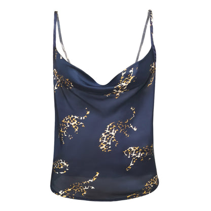 Sexy Chiffon Spagetti Straps Women Crop Tops
