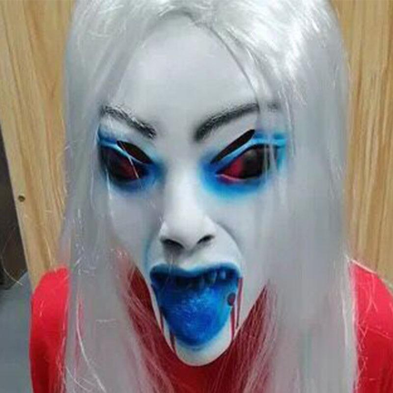 Halloween Horrible Room Escape Wigs&Mask Murder-STYLEGOING