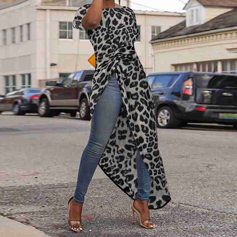 Sexy Summer Short Sleeves Tunic Blouses-STYLEGOING