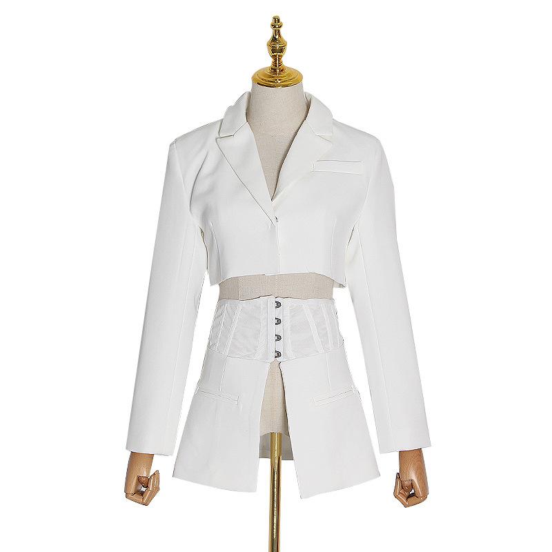 Irregular Summer Slim Designed Blazers-STYLEGOING
