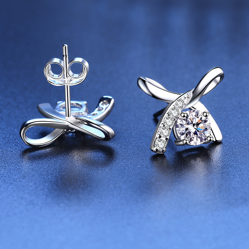 Butterfly Design Sterling Sliver Earrings