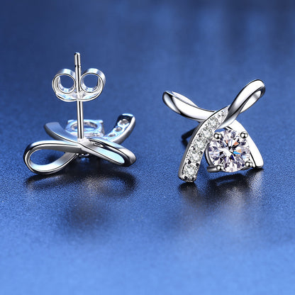 Butterfly Design Sterling Sliver Earrings