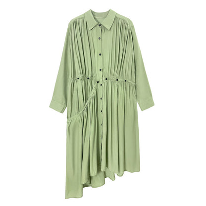 Casual Designed  A Line Shirts Dresses