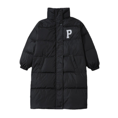 Casual Winter Long Down Overcoats for Women