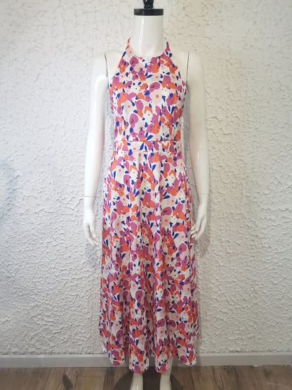 Sexy Floral Print Long Boho Summer Beach Dresses