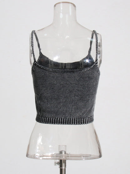 Designed Round Neck Two Pieces Knitted Sweaters
