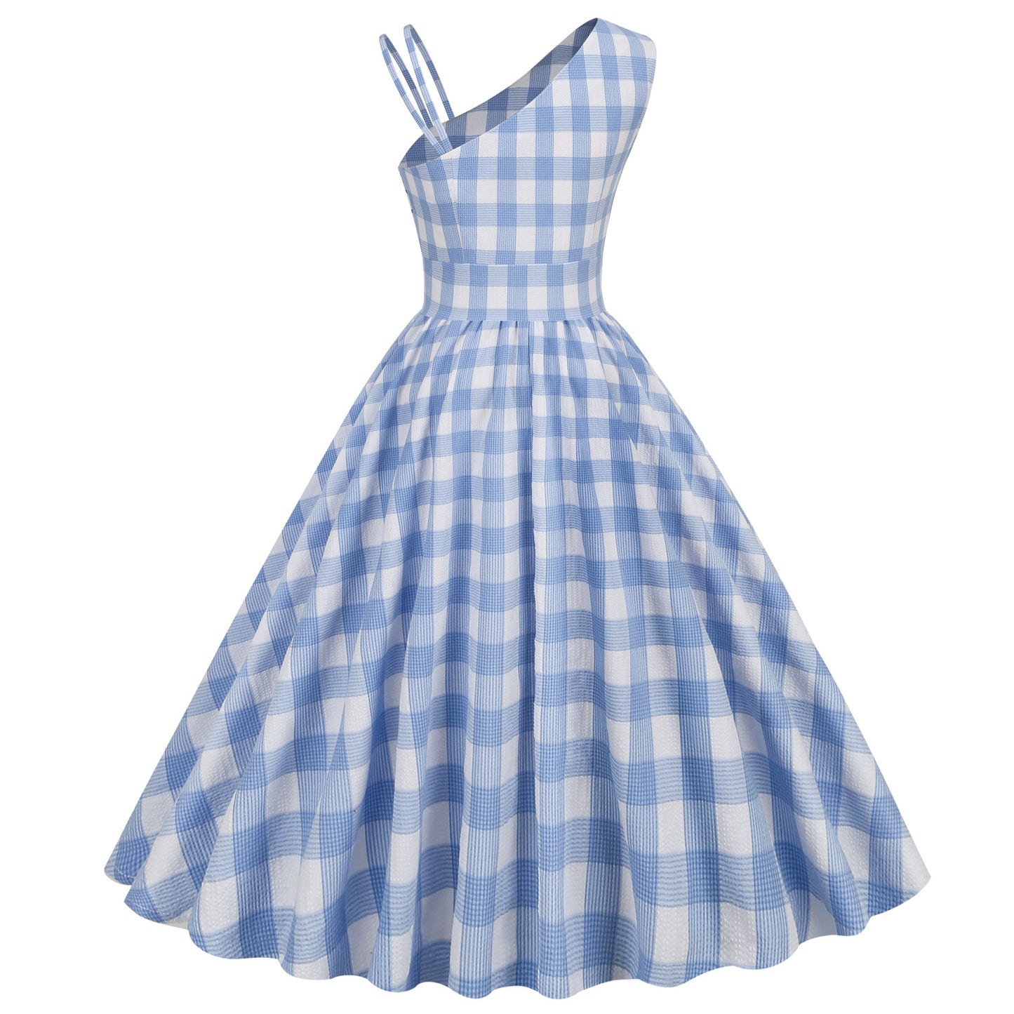 Vintage High Waist Sleeveless Women Dresses