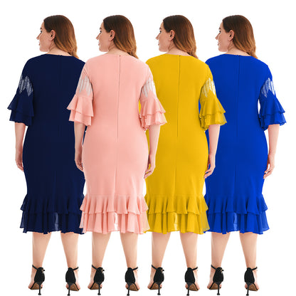 Designed Plus Sizes Mermaid Dresses