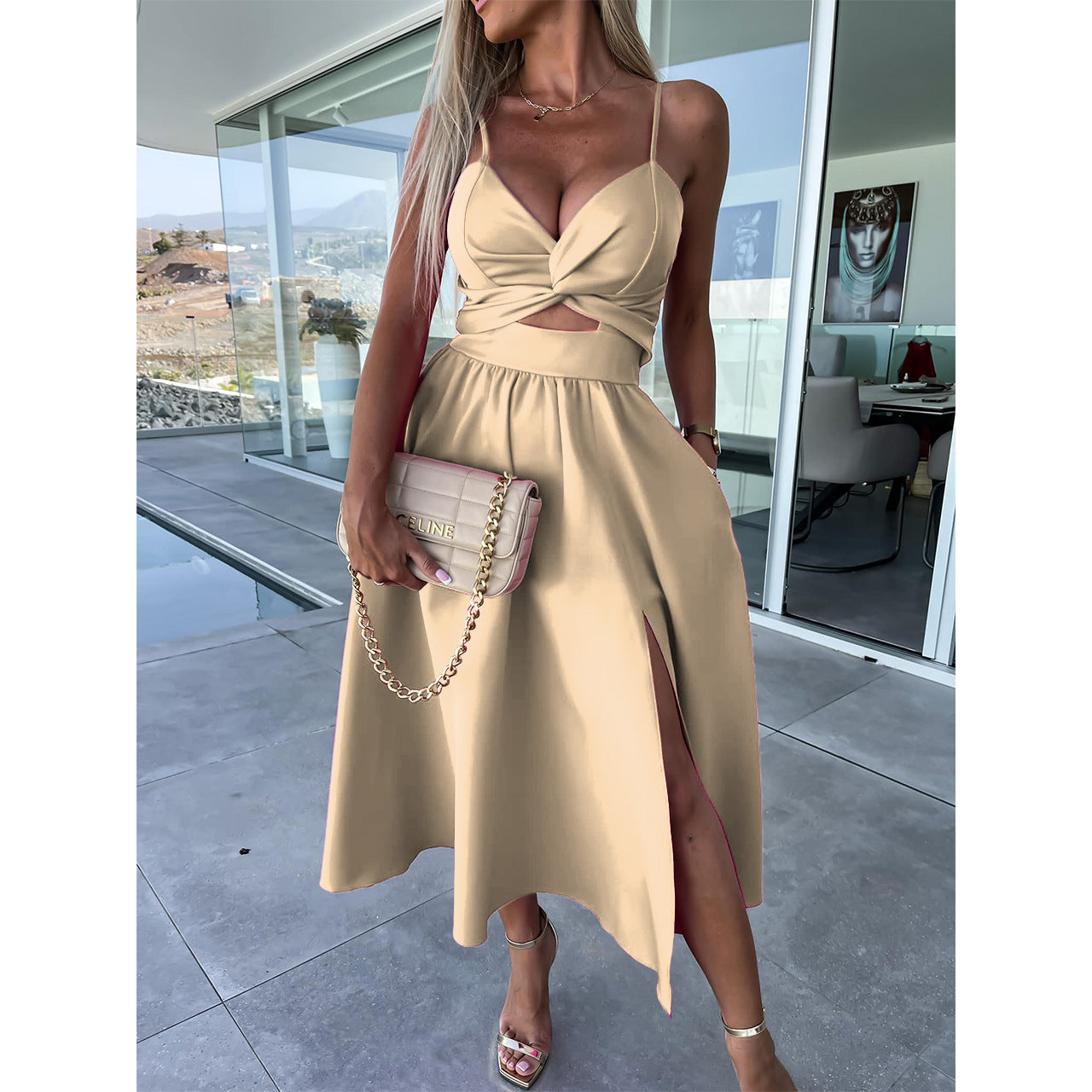 Sexy Summer Split Front Long Dresses