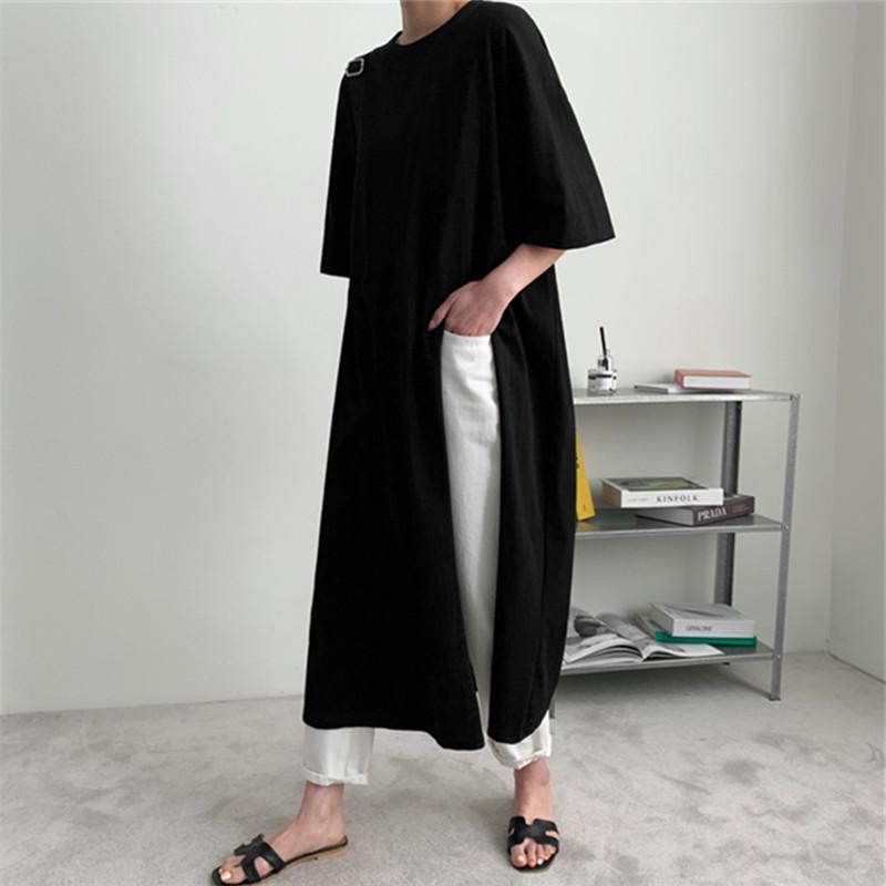 Cozy Plus Size Leisure Cotton Dress-STYLEGOING