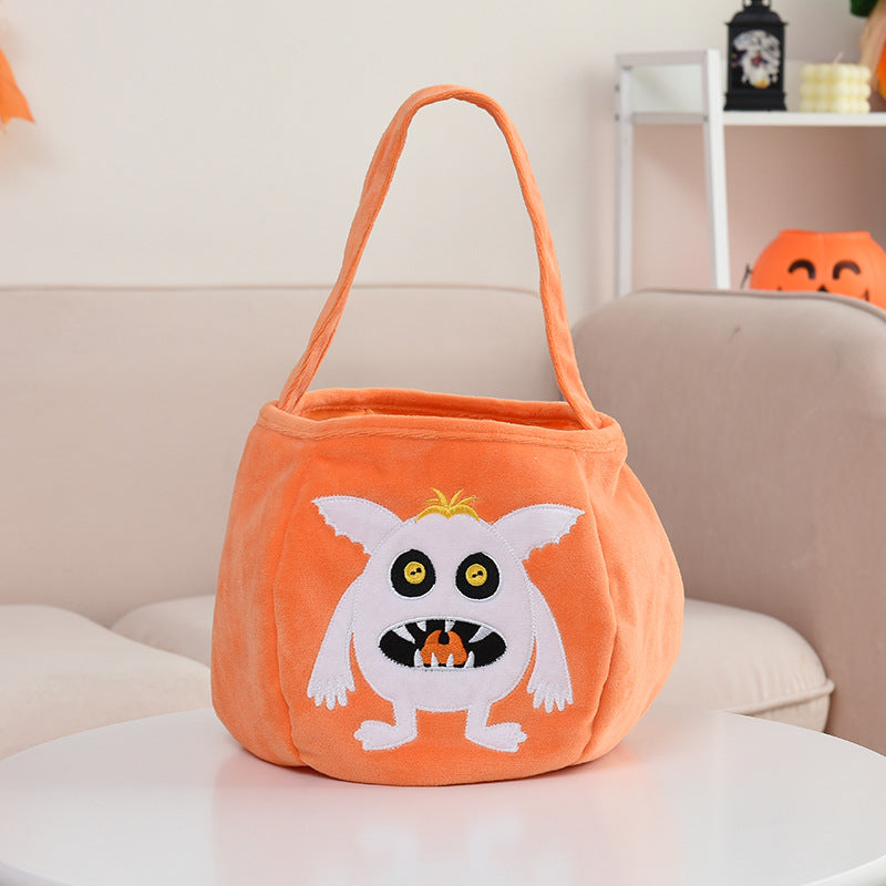 Halloween Pumpkin Candy Handle Bags/Basket