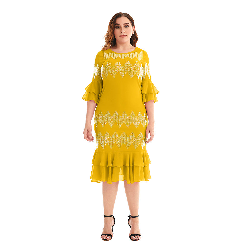 Designed Plus Sizes Mermaid Dresses