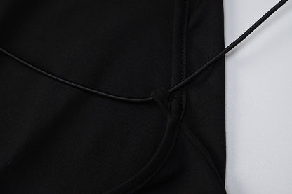 Summer Backless Black Jumpsuits for Women