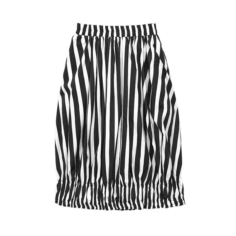 Fashon Persoanl Striped Shirts&skirts Two Pieces Sets-STYLEGOING