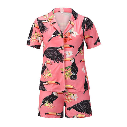 Fashion Women Casual Tops and Short Pants-STYLEGOING