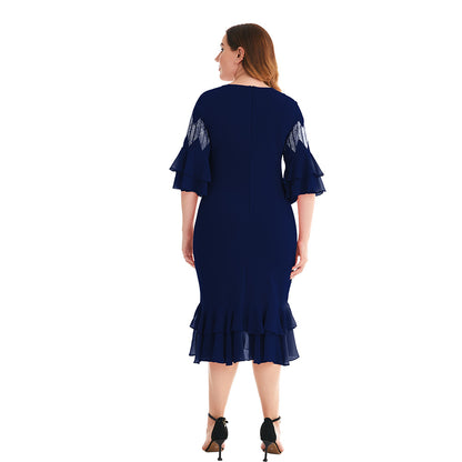 Designed Plus Sizes Mermaid Dresses