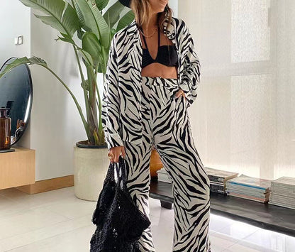 Casual Summer Holiday Long Sleeves Suits for Women