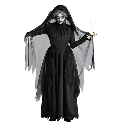 Halloween Black Women Witch Cosplay