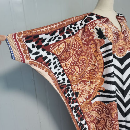 Casual Zebra Print Women Long Rompers