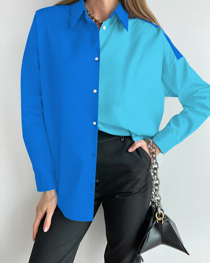 Casual Long Sleeves Fall Shirts for Women