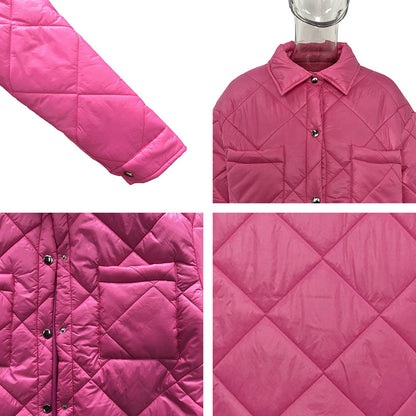 Winter Cotton Colorful Overcoats for Women